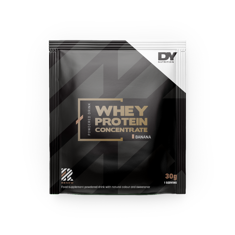 Reew Whey Protein Concentrate 900g Box, 30 Sachets / Servings